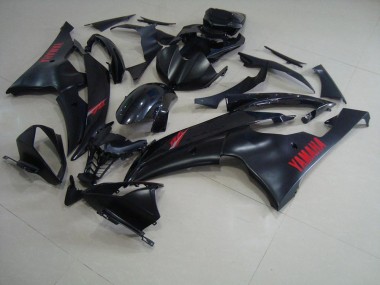 2008-2016 Matte Black Yamaha YZF R6 Motorcycle Fairings