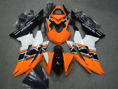 2008-2016 Orange Black Motul Yamaha YZF R6 Motor Fairings