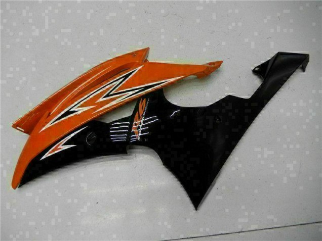 2008-2016 Orange Black Yamaha YZF R6 Motorcycle Fairings Kit 2008-2016 Orange Black Yamaha YZF R6 Motorcycle Fairings Kit