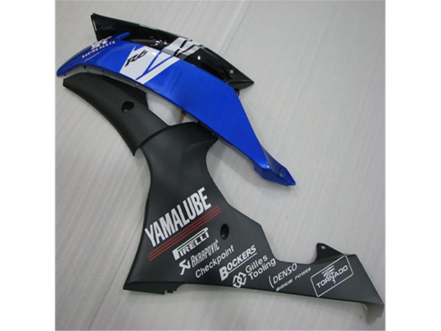 2008-2016 White Blue Black Yamaha YZF R6 Motorbike Fairing 2008-2016 White Blue Black Yamaha YZF R6 Motorbike Fairing