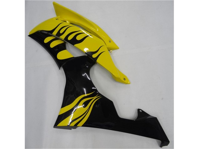 2008-2016 Yellow Black Yamaha YZF R6 Motorcycle Replacement Fairings 2008-2016 Yellow Black Yamaha YZF R6 Motorcycle Replacement Fairings