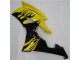 2008-2016 Yellow Black Yamaha YZF R6 Motorcycle Replacement Fairings 2008-2016 Yellow Black Yamaha YZF R6 Motorcycle Replacement Fairings