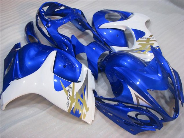 2008-2019 Blue White Suzuki GSXR 1300 Hayabusa Motorcycle Fairings 2008-2019 Blue White Suzuki GSXR 1300 Hayabusa Motorcycle Fairings