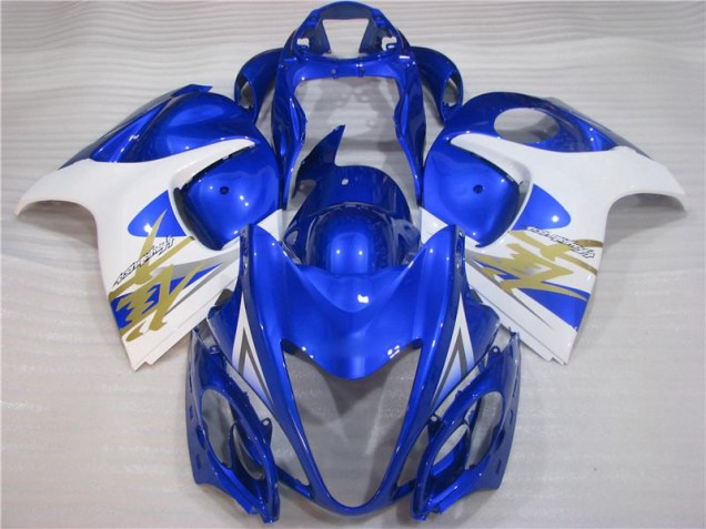 2008-2019 Blue White Suzuki GSXR 1300 Hayabusa Motorcycle Fairings 2008-2019 Blue White Suzuki GSXR 1300 Hayabusa Motorcycle Fairings