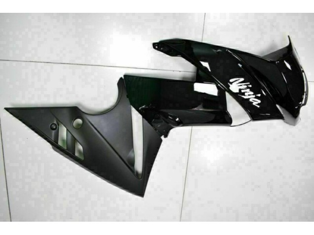2009-2011 Glossy Black Kawasaki EX650 Bike Fairings 2009-2011 Glossy Black Kawasaki EX650 Bike Fairings