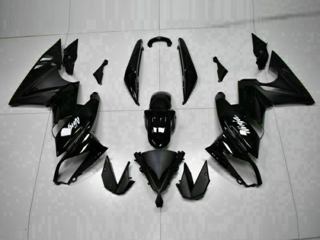 2009-2011 Glossy Black Kawasaki EX650 Bike Fairings 2009-2011 Glossy Black Kawasaki EX650 Bike Fairings