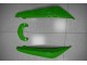 2009-2011 Green Black Kawasaki EX650 Motor Bike Fairings 2009-2011 Green Black Kawasaki EX650 Motor Bike Fairings