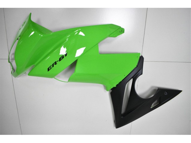 2009-2011 Green Black Kawasaki EX650 Replacement Motorcycle Fairings 2009-2011 Green Black Kawasaki EX650 Replacement Motorcycle Fairings