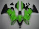 2009-2011 Green Black Kawasaki EX650 Replacement Motorcycle Fairings 2009-2011 Green Black Kawasaki EX650 Replacement Motorcycle Fairings