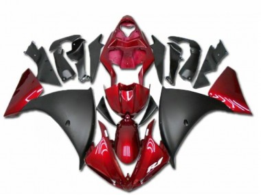 2009-2011 Red Black Yamaha YZF R1 Moto Fairings