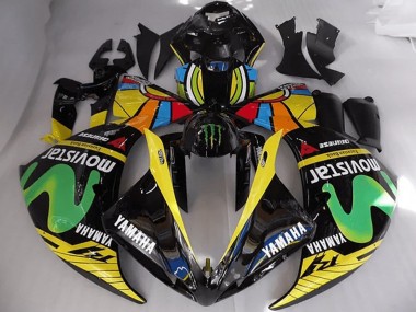 2009-2011 Rossi Moviestar Yamaha YZF R1 Bike Fairing Kit