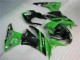 2009-2012 Black Green Kawasaki ZX6R Motorcycle Fairing 2009-2012 Black Green Kawasaki ZX6R Motorcycle Fairing