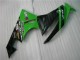2009-2012 Black Green Kawasaki ZX6R Motorcycle Fairing 2009-2012 Black Green Kawasaki ZX6R Motorcycle Fairing