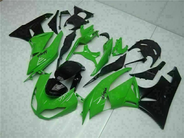 2009-2012 Black Green Kawasaki ZX6R Motorcycle Bodywork 2009-2012 Black Green Kawasaki ZX6R Motorcycle Bodywork
