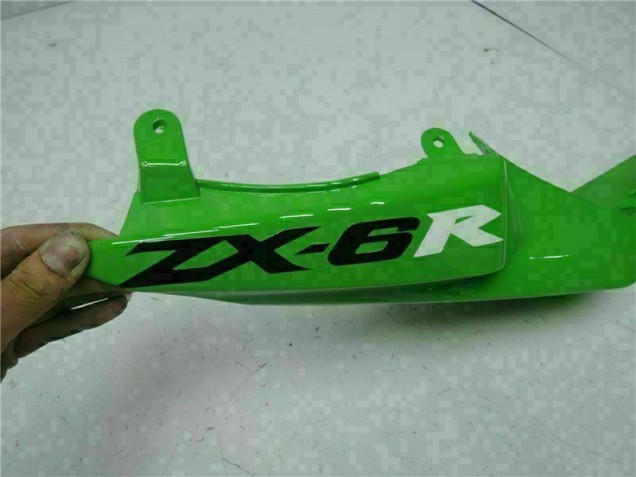 2009-2012 Black Green Kawasaki ZX6R Motorcycle Bodywork 2009-2012 Black Green Kawasaki ZX6R Motorcycle Bodywork