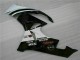 2009-2012 Black White 3M Touch4 Kawasaki ZX6R Bike Fairings 2009-2012 Black White 3M Touch4 Kawasaki ZX6R Bike Fairings