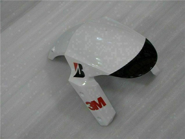2009-2012 Black White 3M Touch4 Kawasaki ZX6R Bike Fairings 2009-2012 Black White 3M Touch4 Kawasaki ZX6R Bike Fairings