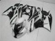 2009-2012 Black White Kawasaki ZX6R Motorcycle Fairings 2009-2012 Black White Kawasaki ZX6R Motorcycle Fairings