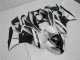 2009-2012 Black White Kawasaki ZX6R Motorcycle Fairings 2009-2012 Black White Kawasaki ZX6R Motorcycle Fairings