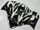 2009-2012 Black White Ninja Kawasaki ZX6R Replacement Fairings 2009-2012 Black White Ninja Kawasaki ZX6R Replacement Fairings