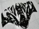 2009-2012 Black White Ninja Kawasaki ZX6R Replacement Fairings 2009-2012 Black White Ninja Kawasaki ZX6R Replacement Fairings