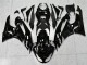 2009-2012 Black White Ninja Kawasaki ZX6R Replacement Fairings 2009-2012 Black White Ninja Kawasaki ZX6R Replacement Fairings