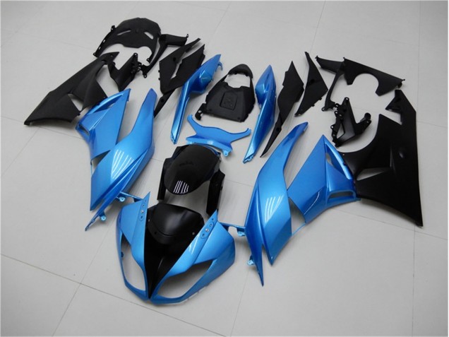 2009-2012 Blue Black Kawasaki ZX6R Motorcycle Fairing Kit 2009-2012 Blue Black Kawasaki ZX6R Motorcycle Fairing Kit