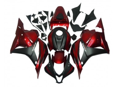 2009-2012 Red Black Honda CBR600RR Motorcycle Fairings Kits
