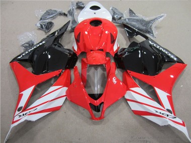2009-2012 Red Black White Honda CBR600RR Motorcycle Fairings