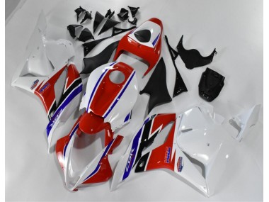 2009-2012 Red White Blue Honda CBR600RR Moto Fairings