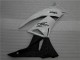 2009-2012 White Black Ninja Kawasaki ZX6R Motorbike Fairings 2009-2012 White Black Ninja Kawasaki ZX6R Motorbike Fairings