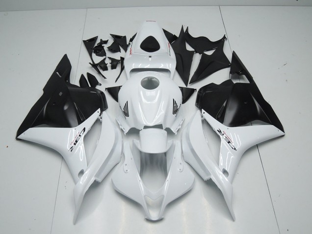 2009-2012 White Matte Black Honda CBR600RR Motorbike Fairing 2009-2012 White Matte Black Honda CBR600RR Motorbike Fairing