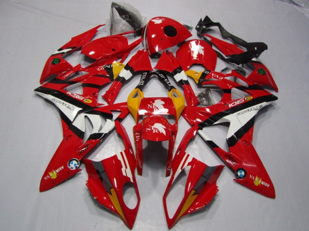 2009-2014 Red White BMW S1000RR Motorcycle Fairings 2009-2014 Red White BMW S1000RR Motorcycle Fairings
