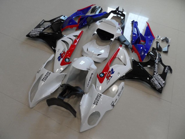 2009-2014 White Blue Red Becker Carbon BMW S1000RR Motorcycle Fairings 2009-2014 White Blue Red Becker Carbon BMW S1000RR Motorcycle Fairings