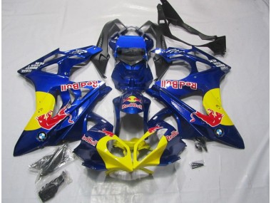 2009-2014 Yellow Blue RedBull BMW S1000RR Replacement Motorcycle Fairings