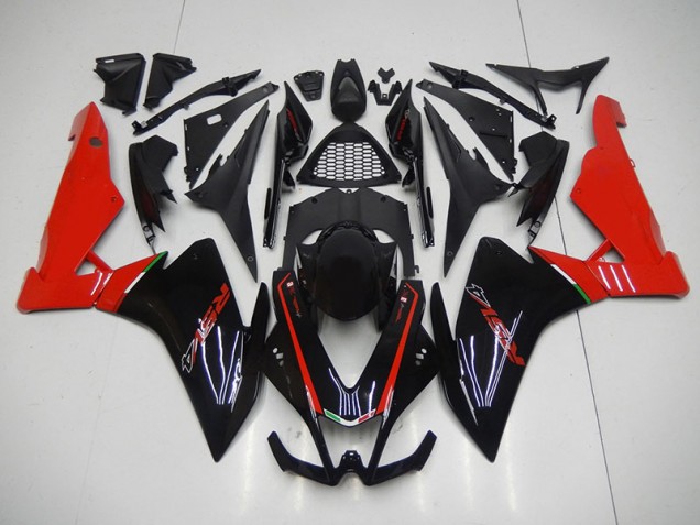 2009-2015 Black Red Aprilia RSV4 Moto Fairings 2009-2015 Black Red Aprilia RSV4 Moto Fairings