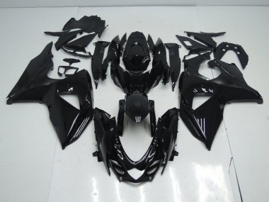 2009-2016 Glossy Black Suzuki GSXR 1000 K9 Motorbike Fairings