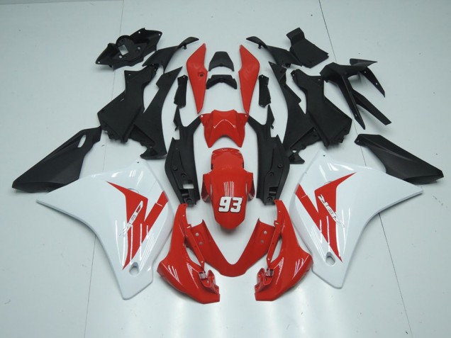 2011-2013 Red White 93 Honda CBR125R Motorcycle Fairing Kit 2011-2013 Red White 93 Honda CBR125R Motorcycle Fairing Kit