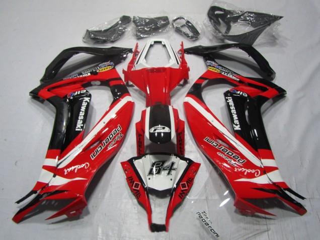 2011-2015 Black Red 84 Kawasaki ZX10R Motorcycle Fairings Kits 2011-2015 Black Red 84 Kawasaki ZX10R Motorcycle Fairings Kits