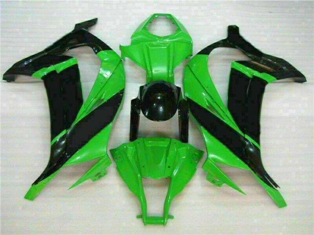 2011-2015 Green Black Kawasaki ZX10R Motor Fairings 2011-2015 Green Black Kawasaki ZX10R Motor Fairings