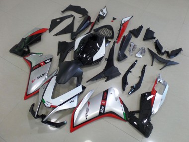 2011-2018 Black Silver Red Aprilia RS4 50 125 Bike Fairings