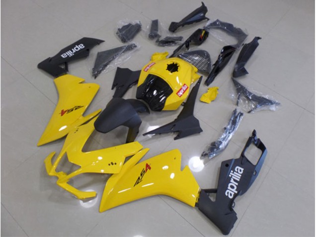 2011-2018 Yellow Black Aprilia RS4 50 125 Motorbike Fairing Kits 2011-2018 Yellow Black Aprilia RS4 50 125 Motorbike Fairing Kits