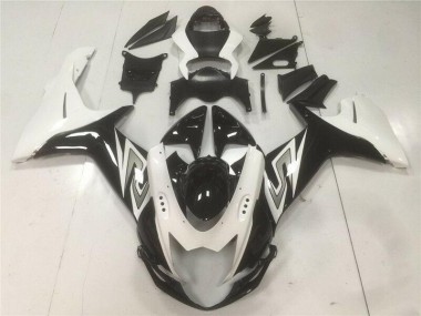 2011-2021 Black White Suzuki GSXR 600/750 Motorcycle Fairings & Bodywork
