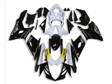 2011-2021 Black White Suzuki GSXR 600/750 Motorcycle Fairings
