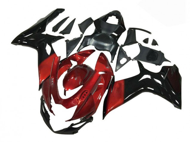 2011-2021 Red Black Suzuki GSXR 600/750 Motorcycle Fairings 2011-2021 Red Black Suzuki GSXR 600/750 Motorcycle Fairings