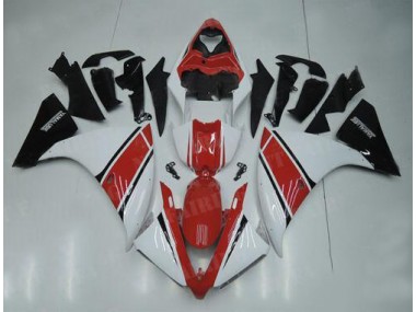 2012-2014 White Red Black Yamaha YZF R1 Motorcycle Fairings