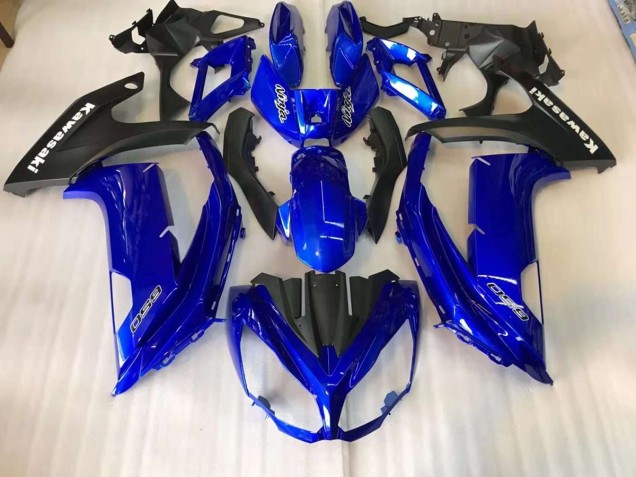 2012-2016 Blue Kawasaki EX650 Replacement Fairings 2012-2016 Blue Kawasaki EX650 Replacement Fairings