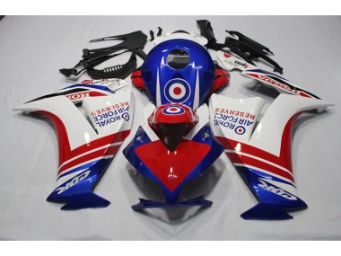2012-2016 Blue Red Royal Air Force Reserves Honda CBR1000RR Motorcycle Fairings