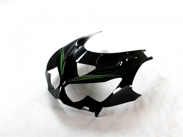 2012-2021 Black Green Kawasaki ZX14R ZZR1400 Motorcycle Fairings 2012-2021 Black Green Kawasaki ZX14R ZZR1400 Motorcycle Fairings