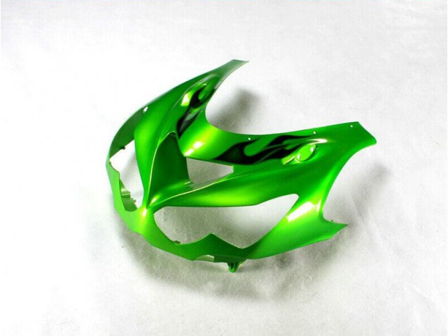 2012-2021 Green Black Kawasaki ZX14R ZZR1400 Motorcycle Fairings Kit 2012-2021 Green Black Kawasaki ZX14R ZZR1400 Motorcycle Fairings Kit